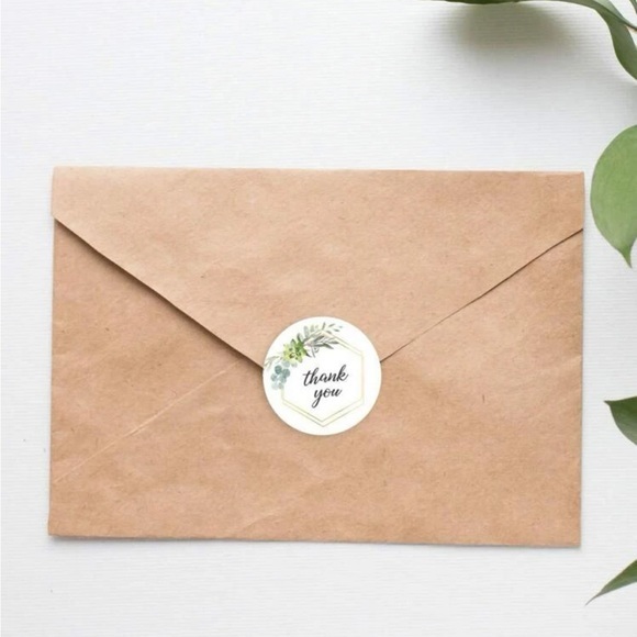 500pcs Thank You Sticker for business Sticker - Picture 2 of 2